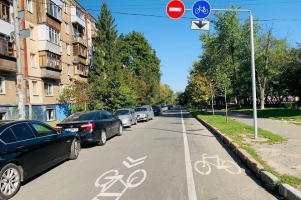
Киев разработал новые схемы движения для велосипедистов
