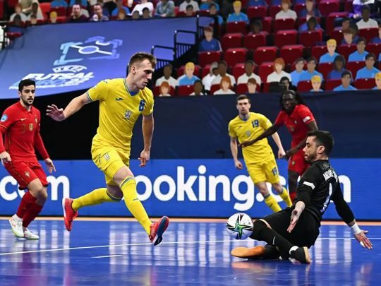 Україна дала бій чемпіонам світу та&nbsp;пробилася до&nbsp;плей-оф футзального Євро-2022: відеоогляд матчу