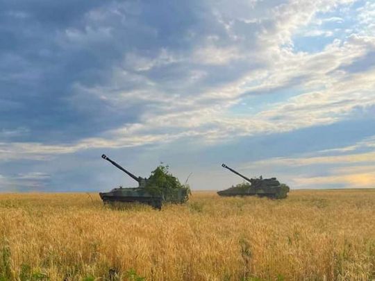 На сході ворог відкинутий на Краматорському та Бахмутському напрямках, на півдні — мінус командний пункт росгвардії та два арсенали