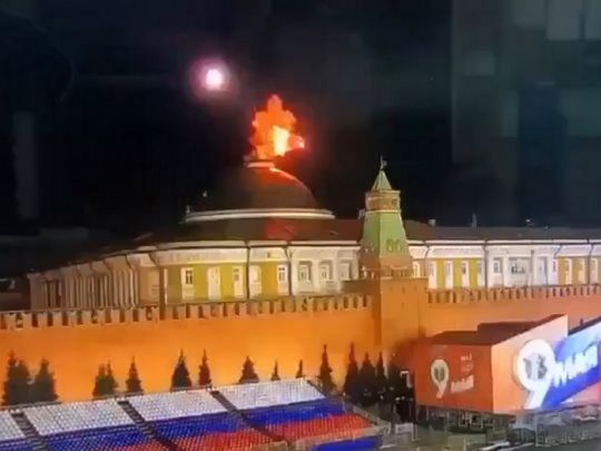 У москві можуть скасувати парад на 9 травня: в ISW пояснили, чим атака безпілотників на кремль вигідна путінському режиму