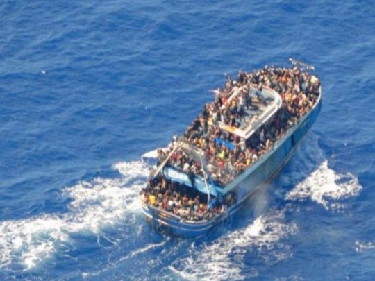 Трагедія з&nbsp;грецьким судном: 79 нелегалів загинули в&nbsp;морі, сотні вважаються зниклими безвісти