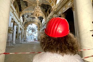 В Одессу приехала координатор ООН Дениз Браун чтобы посмотреть на Спасо-Преображенский собор