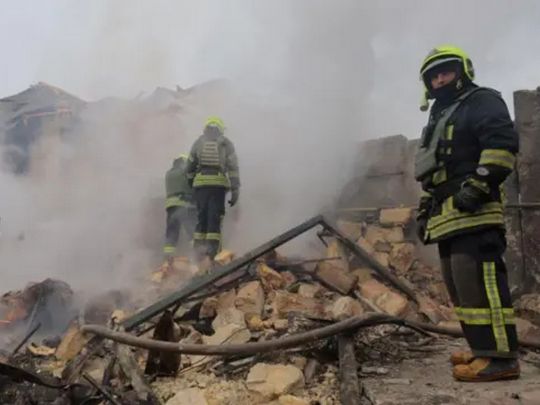 Рятувальники є&nbsp;мішенню для путінської армії: в&nbsp;Німеччині звинуватили росіян у&nbsp;подвійних ракетних ударах