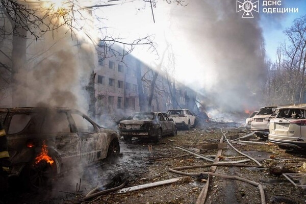 Ракетный удар по Одессе 18 ноября: погибших уже 10, среди них семь полицейских