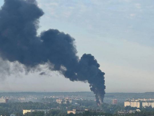 Під москвою уражено підприємство, що виробляє бойові частини для «Шахедів», — Генштаб (фото, відео)