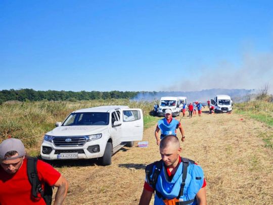 Цинізм без меж: окупанти вдарили ракетою по&nbsp;цивільних саперах під Черніговом