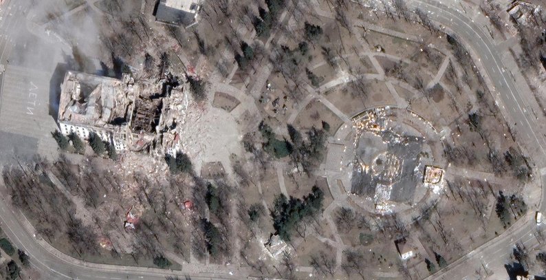 Google Maps показав руїни Маріуполя на&nbsp;супутникових знімках