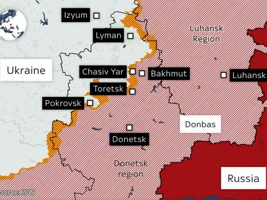 Покровськ у&nbsp;небезпеці: окупанти стискають кільце навколо міста&nbsp;&mdash; ЗМІ