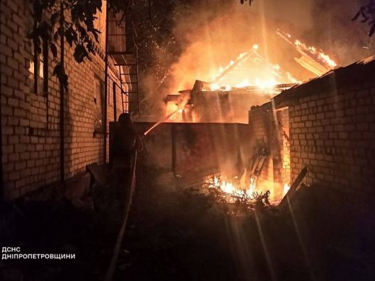 Ворожі БпЛА накрили Україну: палають підприємства, є&nbsp;загиблі і&nbsp;поранені (фото)