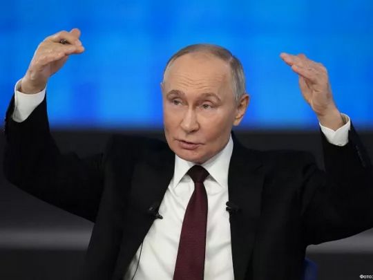 У&nbsp;путіна назвали три умови для завершення війни в&nbsp;Україні