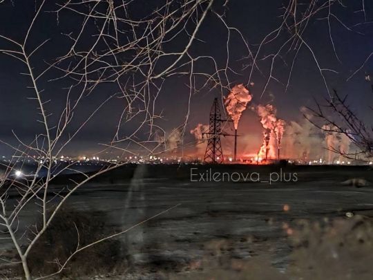 Неспокійна ніч у&nbsp;росії: атаковано завод на&nbsp;Ставропіллі, в&nbsp;Орську під Оренбургом&nbsp;&mdash; блекаут (фото, відео)