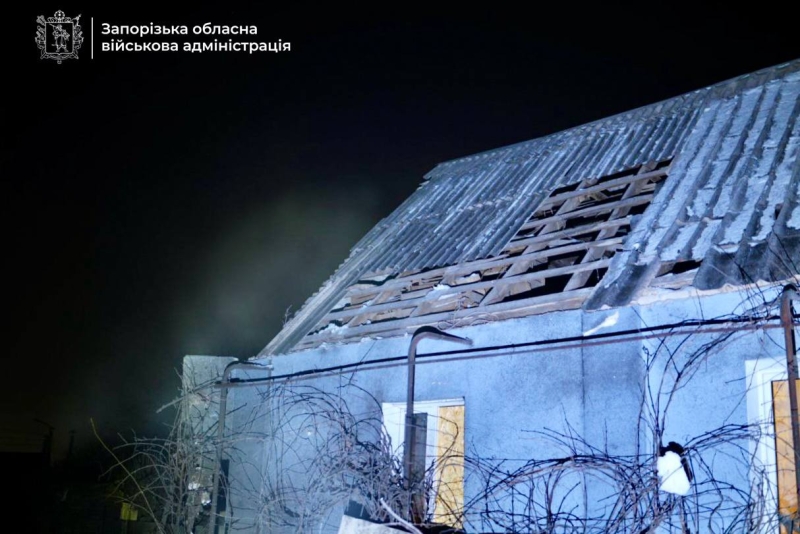 Ще&nbsp;одна неспокійна ніч: ракетний удар по&nbsp;Кривому Розі та&nbsp;атака на&nbsp;Запоріжжя (фото, відео)