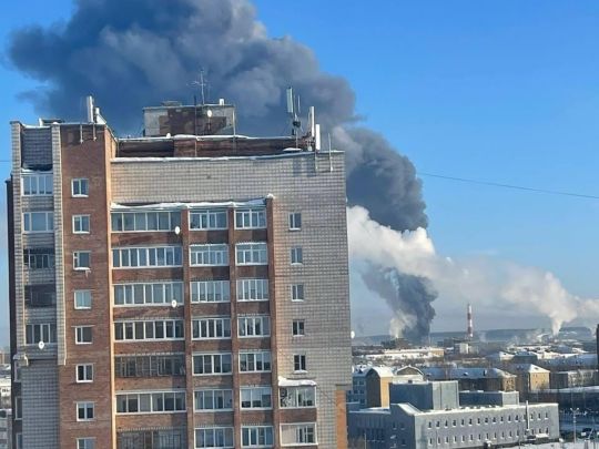 НПЗ атаковано безпілотниками в&nbsp;російській республіці Комі (фото, відео)