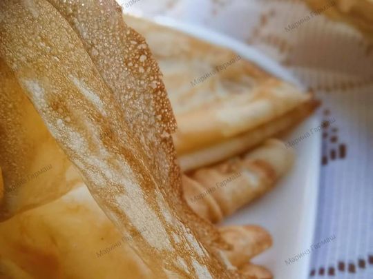 Млинці з&nbsp;додаванням крохмалю: рецепт ідеального тіста, який під силу будь-якій господині