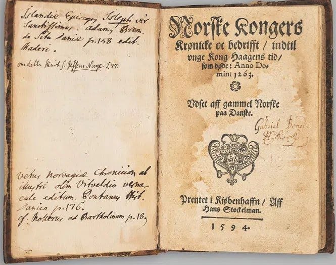 Зірка футболу Ерлінг Холанд купив найдорожчу книгу в&nbsp;історії Норвегії та&nbsp;подарував її (фото)