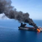 Во время российской атаки на Одесчину пострадало торговое судно