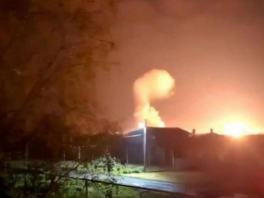 Залізнична інфраструктура вражена внаслідок удару по&nbsp;Новочеркаську в&nbsp;Ростовській області рф (відео)