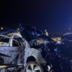 На трассе Одесса – Черноморск из-за ДТП загорелись автомобили: погибли и пострадали люди
