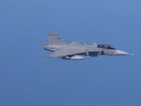 Gripen для України: Зеленський показав винищувачі для ЗСУ (видео)