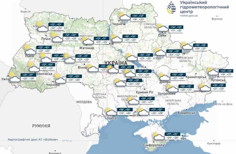 Весна в&nbsp;Україні закінчиться різким похолоданням: якою буде погода в&nbsp;останній тиждень травня